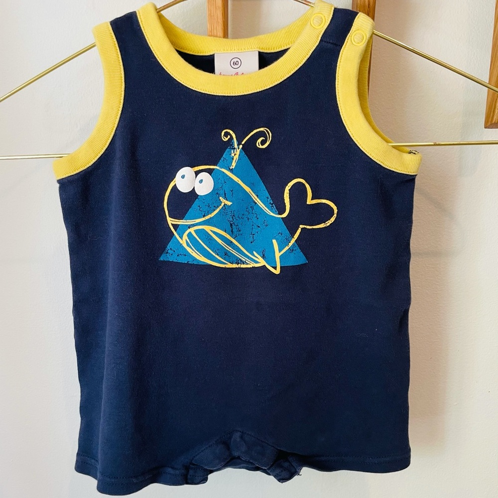 Hanna Andersson Tank Romper